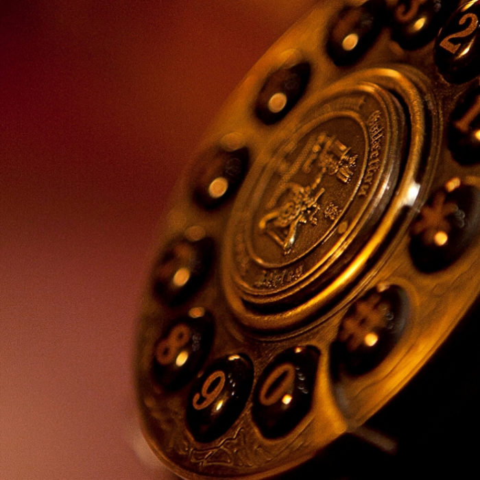 Wählscheibe Telefon